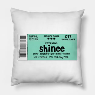 SHINee Concert Ticket Pillow