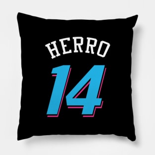 Tyler Herro Number 14 Pillow