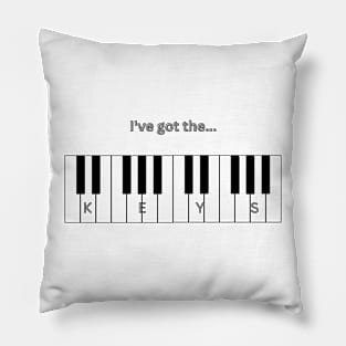 Another musical pun (Keyboard) Pillow