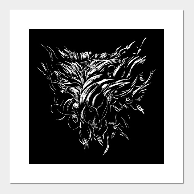 Abstract Tattoo Design Alien Tattoo Posters And Art Prints Teepublic