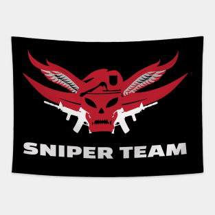 SNIPER TEAM Tapestry