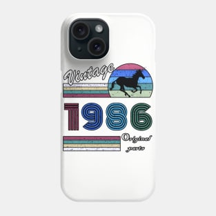 34 Years Old - Made in 1986 - 34th Birthday Men Women Phone Case