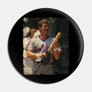 Lenny Dykstra - Game 3 of The 1986 NLCS Pin