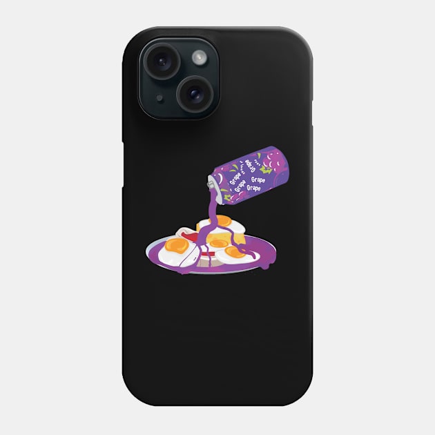 more Grape sauce on top Phone Case by Veljam