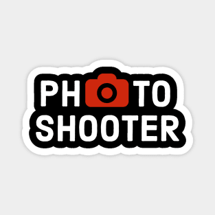 Photography typography design for all photographers by dmerchworld Magnet