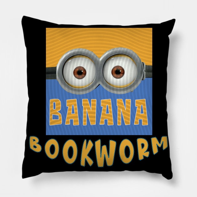 DESPICABLE MINION AMERICA BOOKWORM Pillow by LuckYA