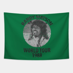 WORLD TOUR VINTAGE RANDY WATSON Tapestry