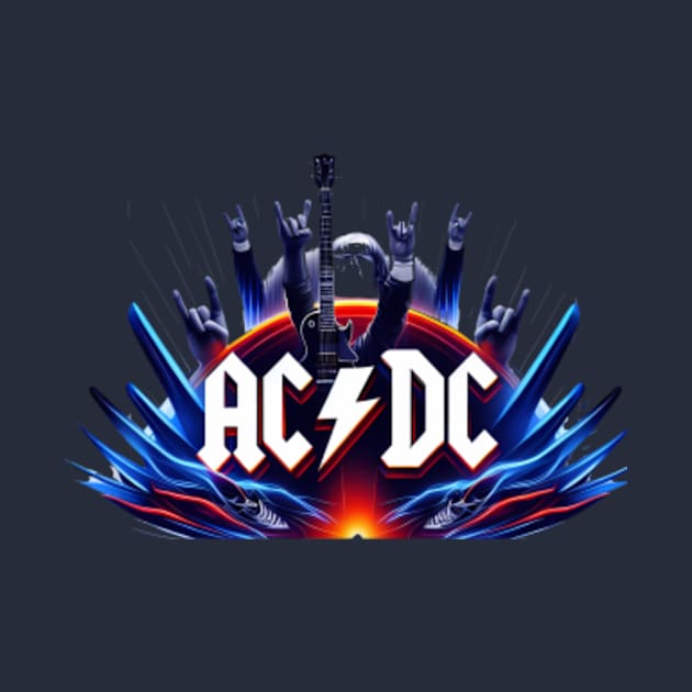 AC/DC Lightning Strike by PixelSymphony