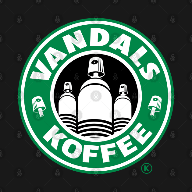 VANDALS GRAFFITI CAFFEINE by ROBZILLA