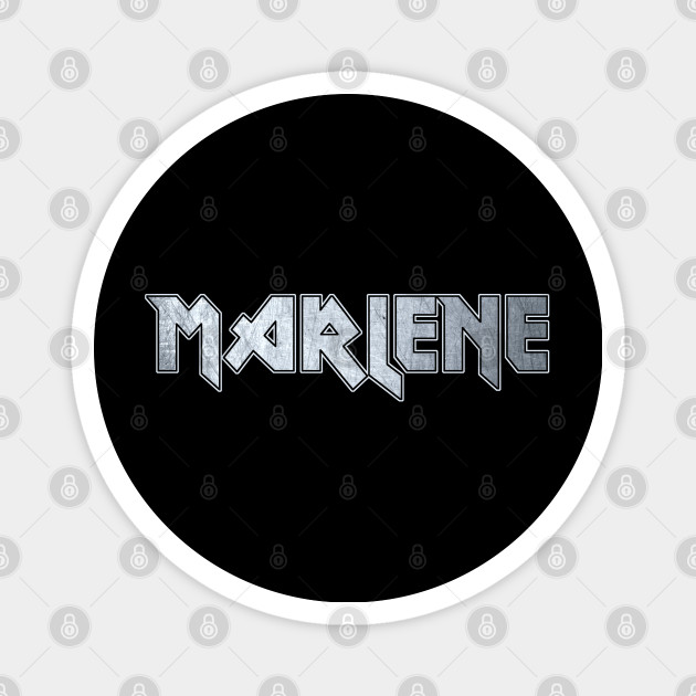 Harmonie vreemd datum Heavy metal Marlene - Marlene - Magnet | TeePublic