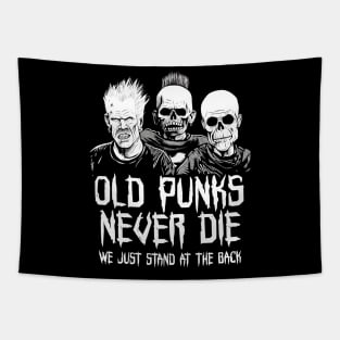 Punk Rock - Old Punks Never Die Tapestry