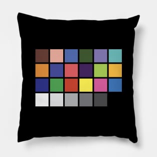 Color Rendition Chart Pillow