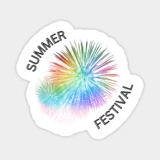 It's Summer Festival Time Magnet