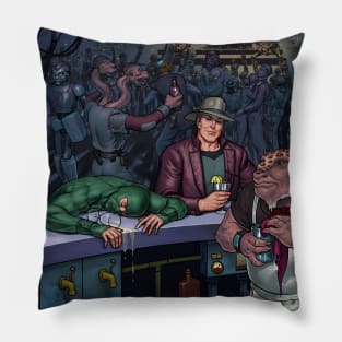 Duke LaGrange "Cyborg Joe's" Cover Pillow