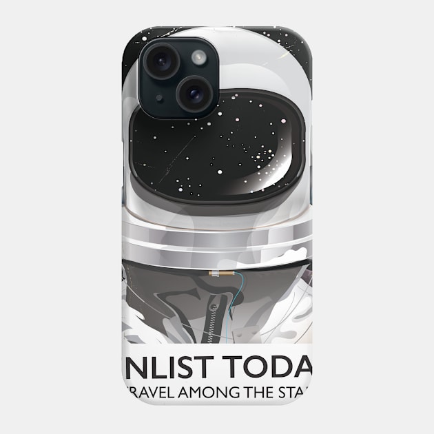 Enlist today Travel among the stars Phone Case by nickemporium1