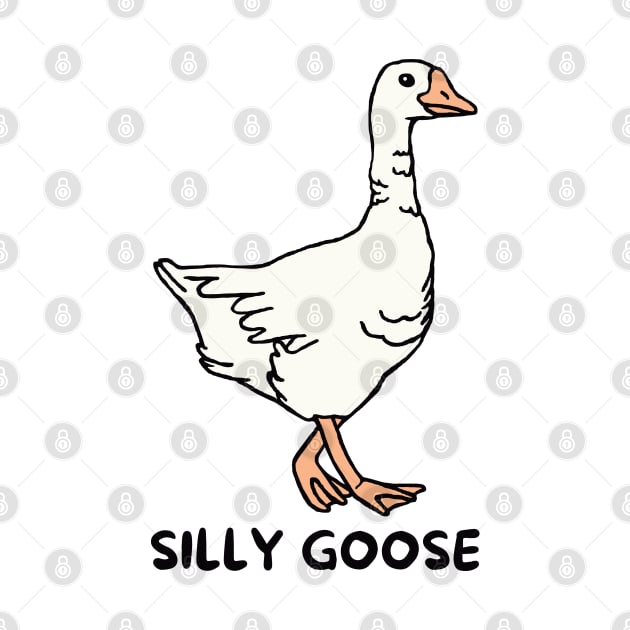 Silly Goose Pocket Patch by Downtown Rose