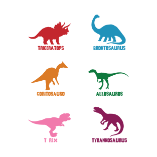Types Of Dinosaurs T-Shirt