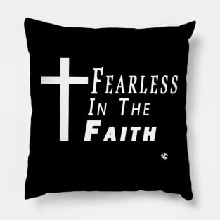 "Fearless in the Faith" (The Twoot Channel) Pillow