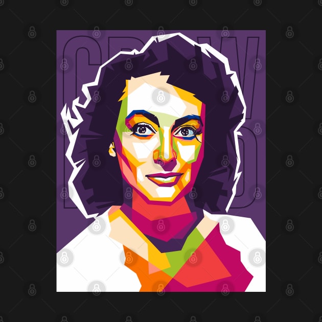 joan crawford wpap by cool pop art house