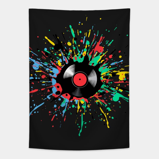 Vinyl Tap. Tapestry by Artizan