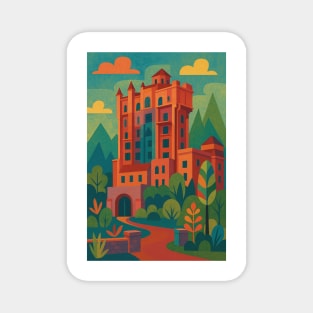 Hollywood Tower of Terror inspired by Mary Blair Magnet