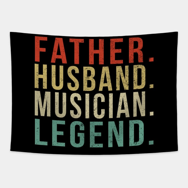 Musician Dad Vintage/ Father. Husband. Musician . Legend. Tapestry by PGP