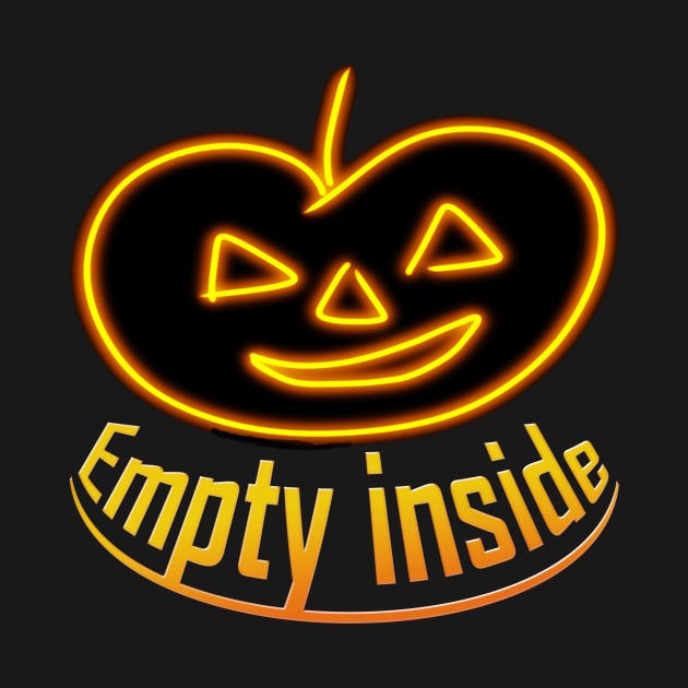 Halloween Pumpkin Empty Inside by Klssaginaw