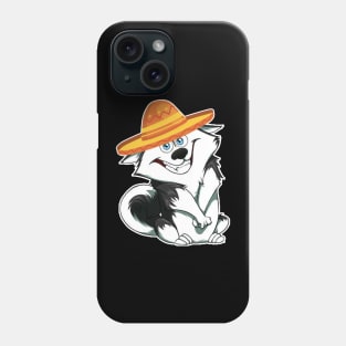 Cute dog alaska mexico cinco de mayo Phone Case