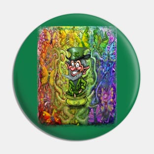 St. Patrick's Rainbow Magic Pin