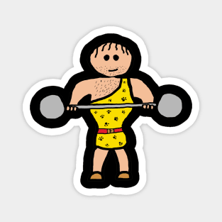 Circus Strongman Magnet