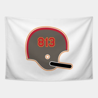 Tampa Bay Buccaneers 813 Helmet Tapestry