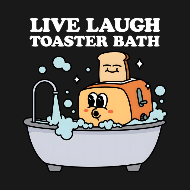 Live Laugh Toaster Bath by Zackendri