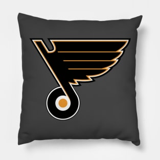 Flyers - Blues logo mashup Pillow