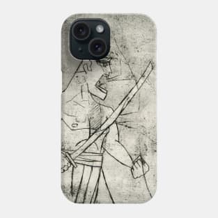 Samurai Jack Intaglio Phone Case