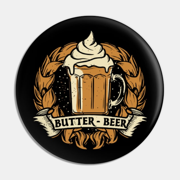 Butter Beer Pin by InspiredByTheMagic