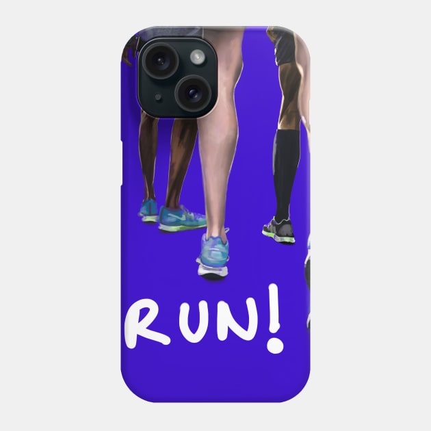 Running Club Phone Case by covostudio