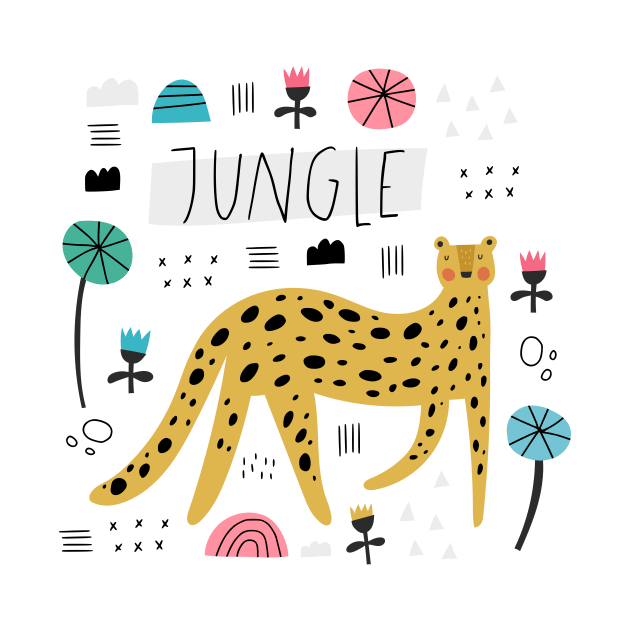 Leopard Jungle by JunkyDotCom