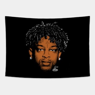 21 Savage Big Face Tapestry