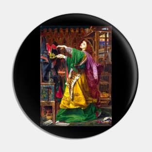 Morgan le Fay - Frederick Sandys Pin