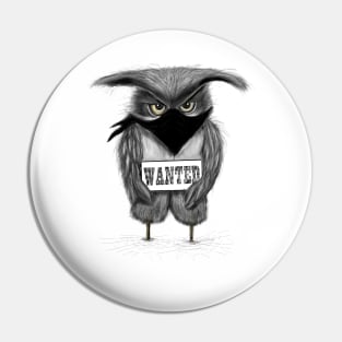 Bandit Owl Pin