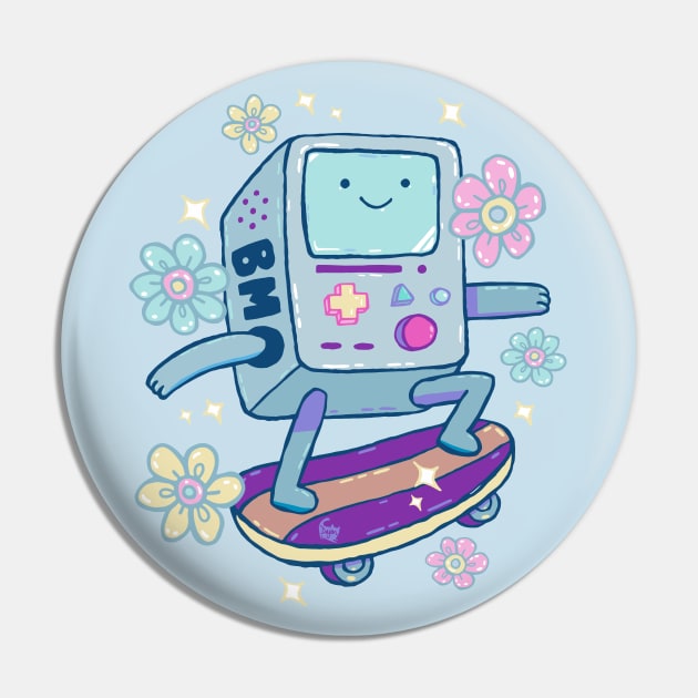 Skateboard BMO Pin by DajonAcevedo