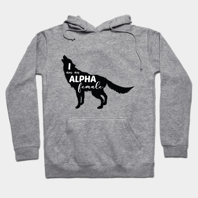 ladies wolf hoodie