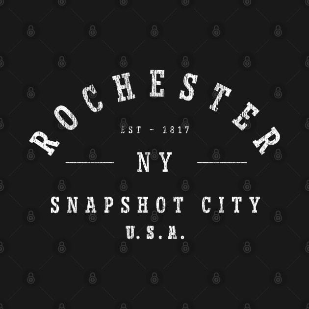 Snapshot City USA - Hometown Pride - Rochester print by Vector Deluxe