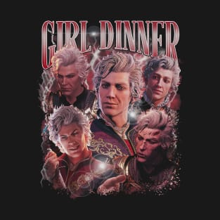 Astarion Girl Dinner Baldurs Gate T-Shirt