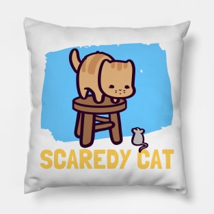 Scaredy Cat Pillow