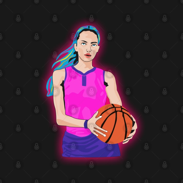 Women's Basketball by Womens Art Store