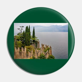 Lake Garda Seen from Malcesine Pin