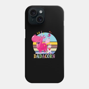 Funny Dadacorn Shirt Unicorn Lover Dad Gift Phone Case