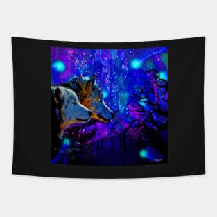 WOLF DREAMS Tapestry