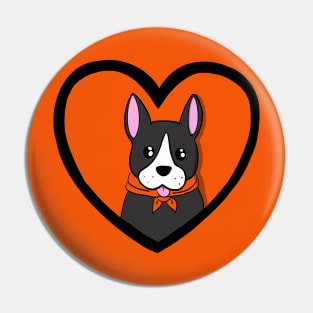 Boston Terrier Love Pin